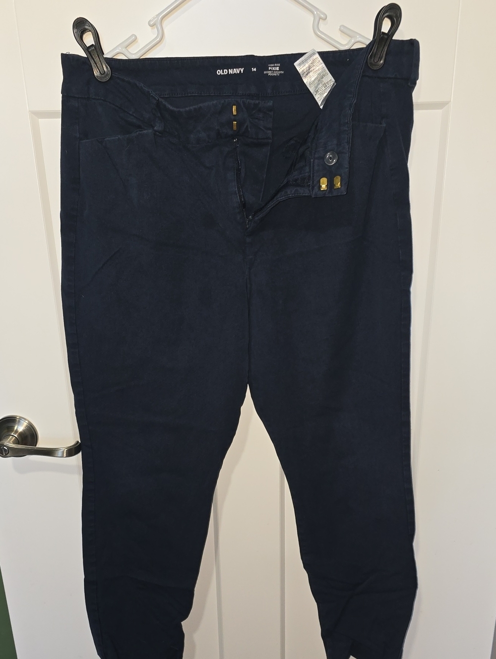 Old Navy Women's Navy Cropped Pants